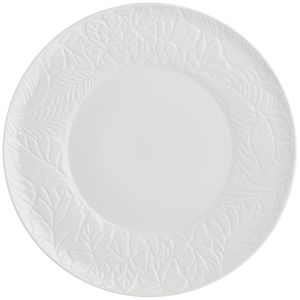 Bosco white flat plate 27 cm