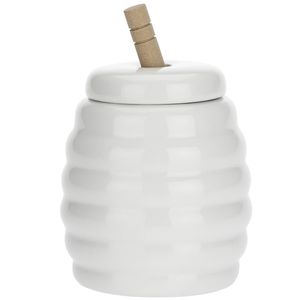 Menage White Honey Jar