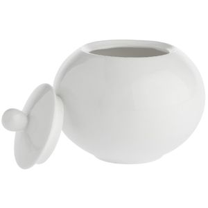 White Essential Sugar Bowl