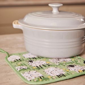 Square pot holder and coaster