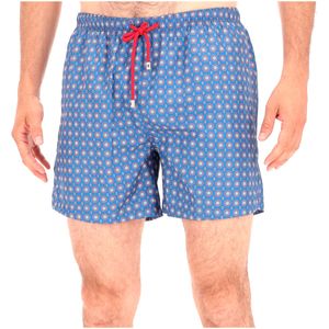Circle Print Swim Boxer