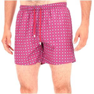 Circle Print Swim Boxer