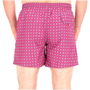 Circle Print Swim Boxer