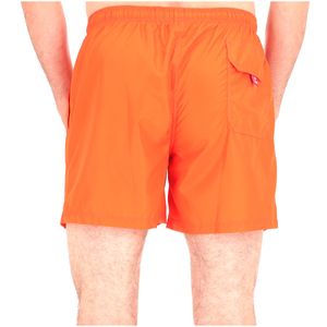 Solid color swimsuit with logo