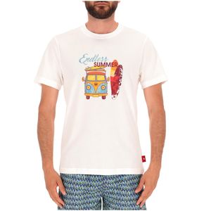 Cotton T-shirt with print