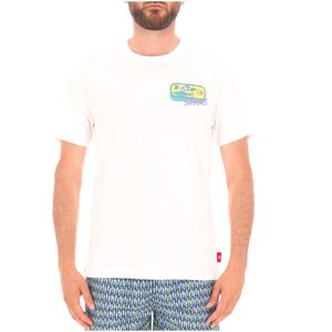 Cotton T-shirt with chest print