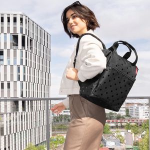 Allrounder R backpack black polka dots