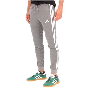Jogger grigio Regular Fit con logo ricamato bianco