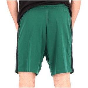 Bermuda verde con logo nero