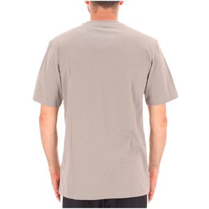 Grey cotton T-shirt with pocket