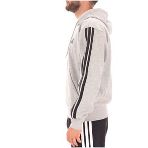 Essentials 3-Stripes Fleece Full-Zip Hoodie