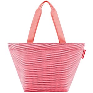 M Mesh Coral Shopper Bag