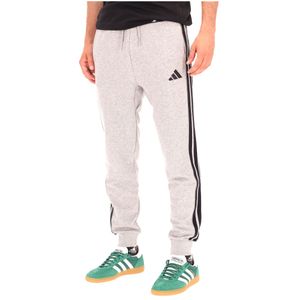 Grey joggers with embroidered logo
