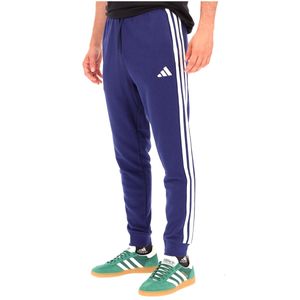 Blue jogger with white embroidered logo