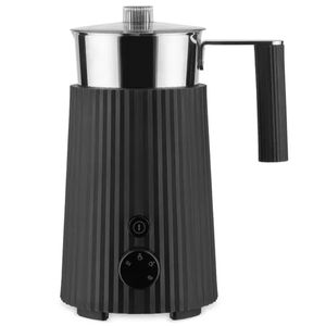 Black multifunctional pleated cappuccino maker