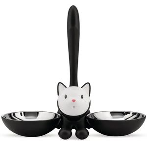 Black Tiger Cat Bowl