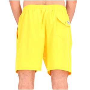 Costume da bagno giallo con pony