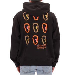 Felpa nera Oversized Hoodie