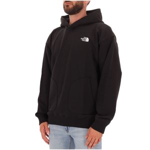 Felpa nera Oversized Hoodie