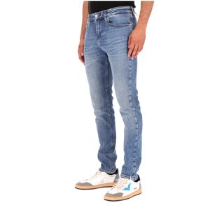 Jeans blu in denim Skinny