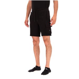 Bermuda nero con tasca cargo