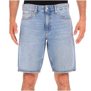 Bermuda in denim blu