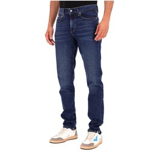 Jeans Slim blu in denim