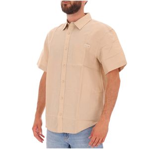 Short-sleeved shirt with pocket