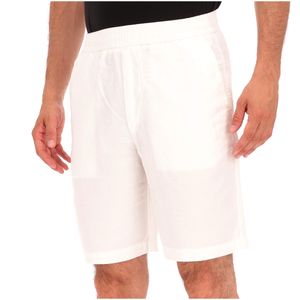 Bermuda chino in lino e cotone