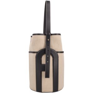 Borsa a secchiello Lido nera