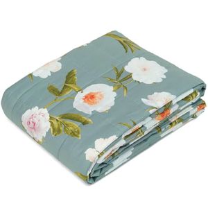 Quilt Regale matrimoniale con stampa Peonie