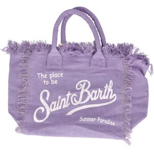Vanity Linen Lilac Shoulder Bag