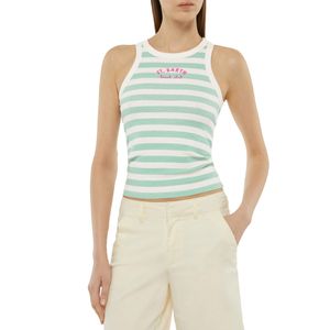 Top in cotone a righe Ada