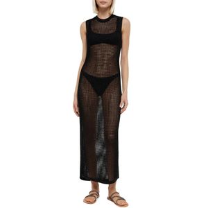 Abito in rete crochet e lurex Eileen