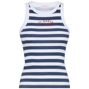 Top copricostume Ada a righe