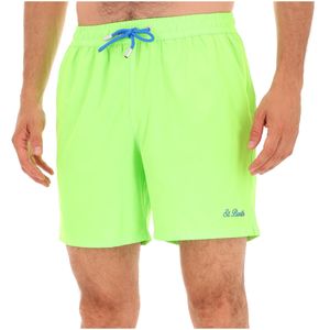 Comfort green swimsuit with logo