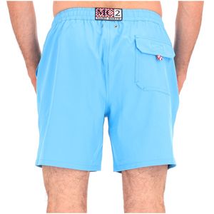 Comfort blue swimsuit with logo