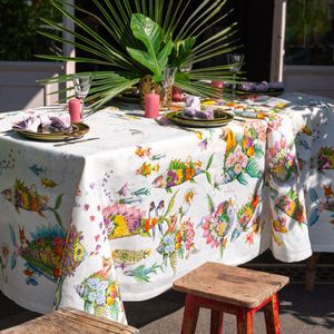 Pesciflora tablecloth 170x270 cm
