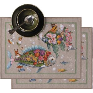Pesciflora placemats 37x48
