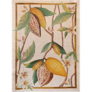 Cocoa tea towel 50x70