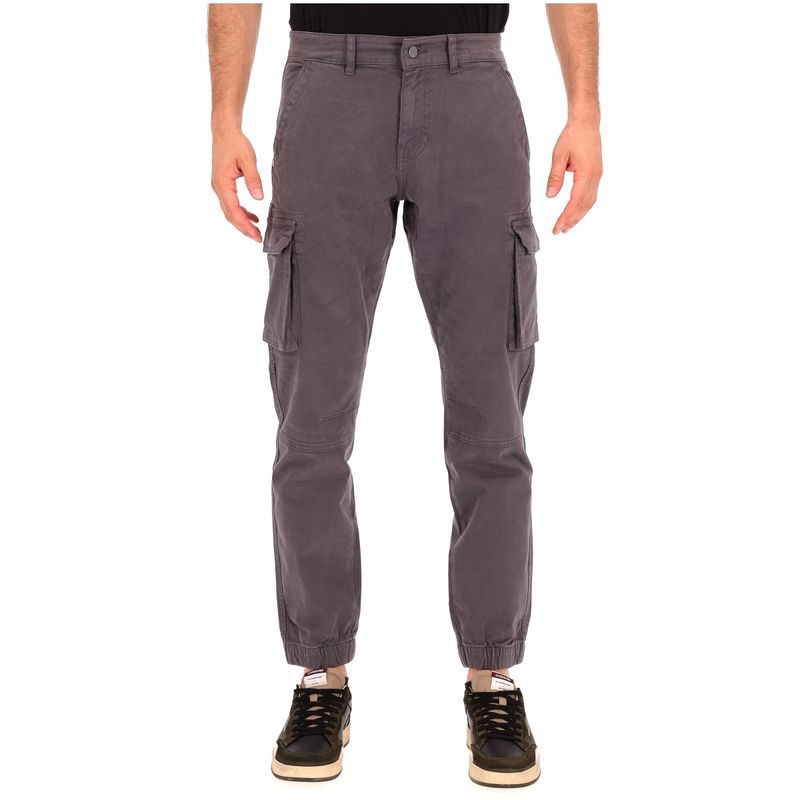 Cargo Pantaloni Gas Con Tasconi Pantaloni Cargo Uomo Slim Fit