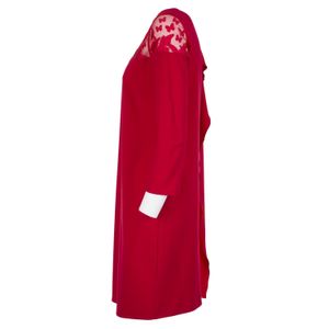 Abito farfalle con pizzo