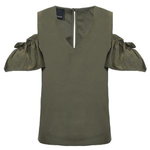 Shirt in taffeta and cotton