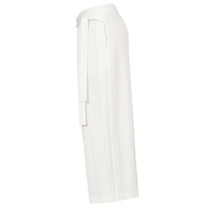 Pantalone in crepe gessato