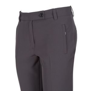 Solid color classic Tricotine trousers