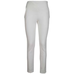 Trousers in technical fabric with fake pockets