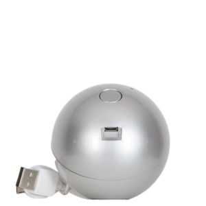 Silver Christmas ball with Bluetooth Speaker