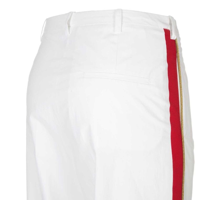 Pantaloni_Rubye_bianchi_con_banda_rosso_e_oro_laterale_38_4