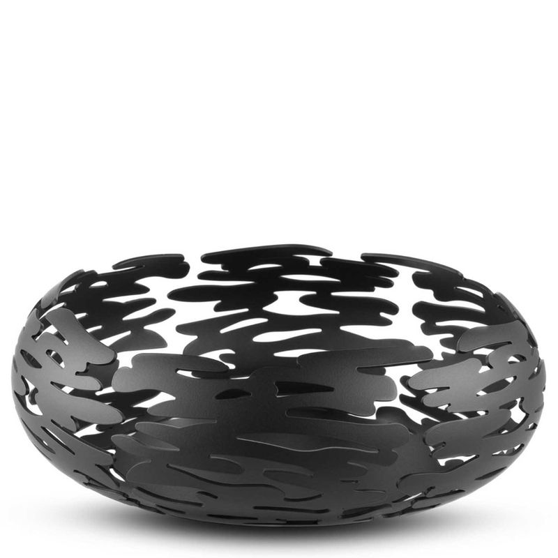 Cestino_rotondo_nero_-_Barknest_1