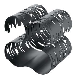 Porta bottiglie Barkcellar nero